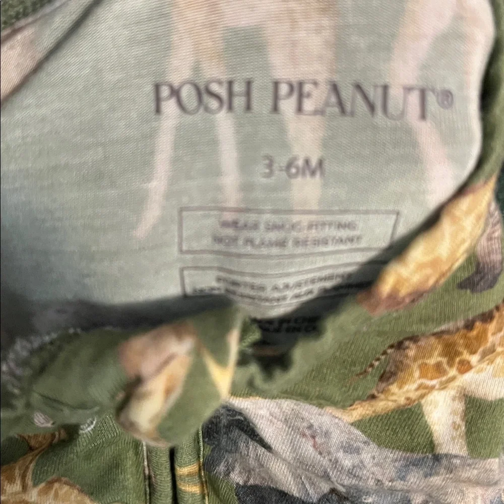 Posh Peanut Safari 3/6 Mnths Onesie